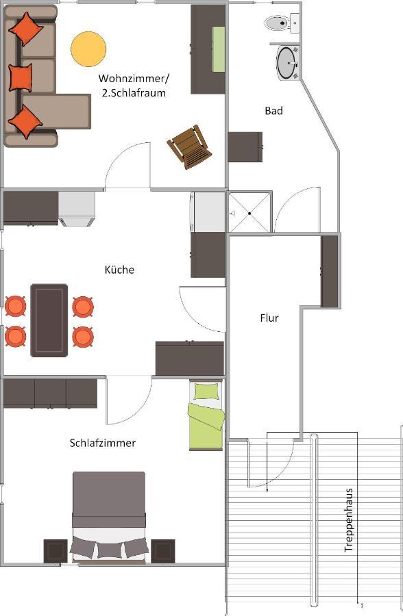 Kloeppel Auersbergblick Apartment Eibenstock